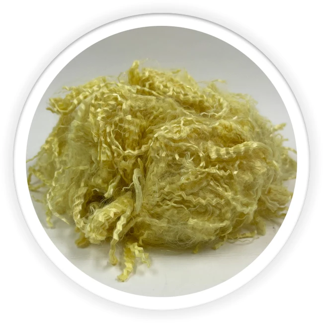 China high quality colored meta aramid fiber  for spinning