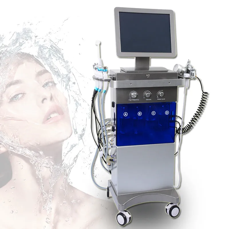 Hydra 12 in 1 Facial Diamond Peeling Hydro Microdermabrasion facials  Water Jet Aqua Facial Hydra Dermabrasion Machine
