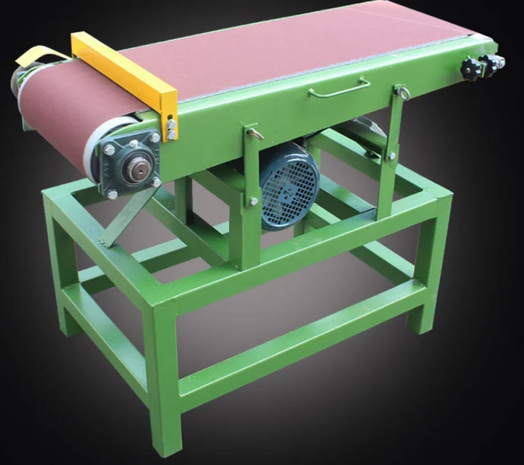 400mm Small Multifunctional Industrial Sand Belt Machine is Used for Derusting, Grinding and Polishing
