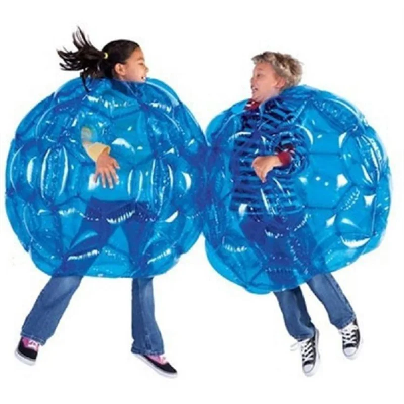 NewBlessing TPU 1.5m Human Size Customize Bubble Ball Body Zorb Bubble Football Inflatable Bumper Ball