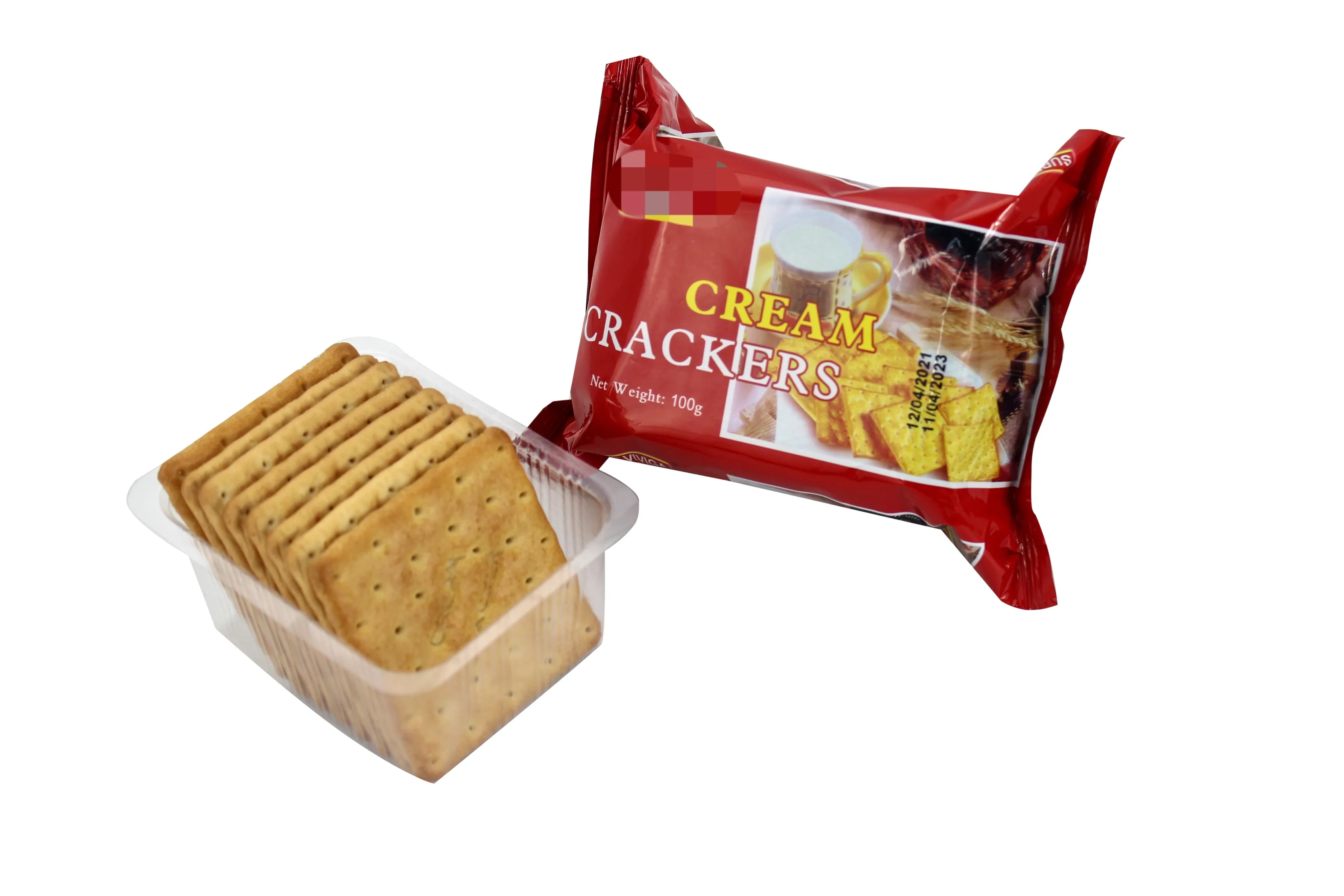 Factory supply traditional milk biscuit cream cracker biscuit 100g200g per unit