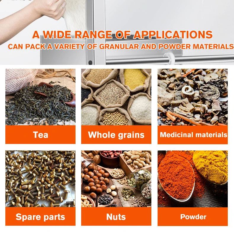 Groundnut packing machine automatic tea packing machine stick sugar coffee powder filling bags sachet packaging machine for food