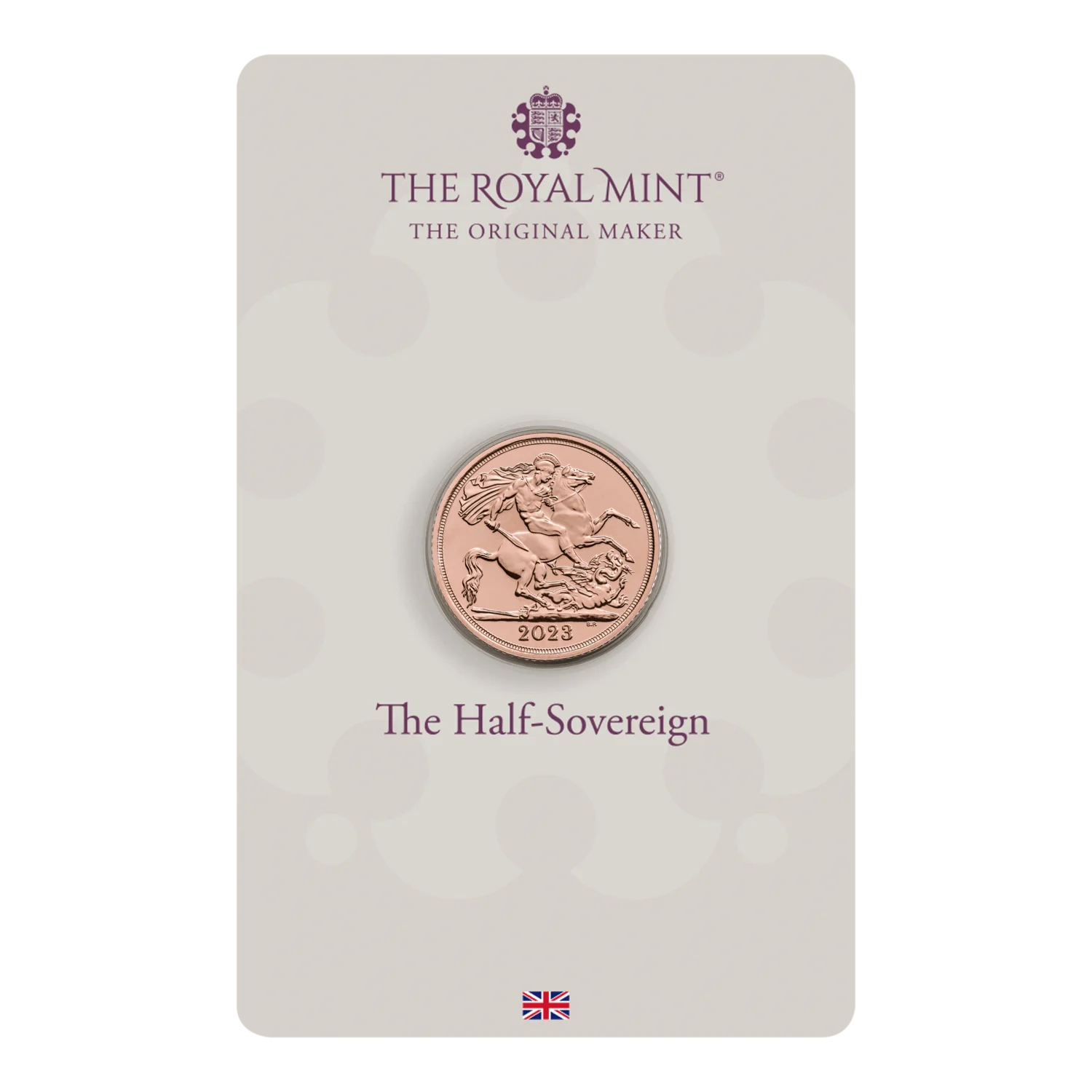 86x54mm 1/2oz Memorial Sovereign Britannia Gold Bullion Plastic Coin Slab in Blister Gold Coin packaging Card