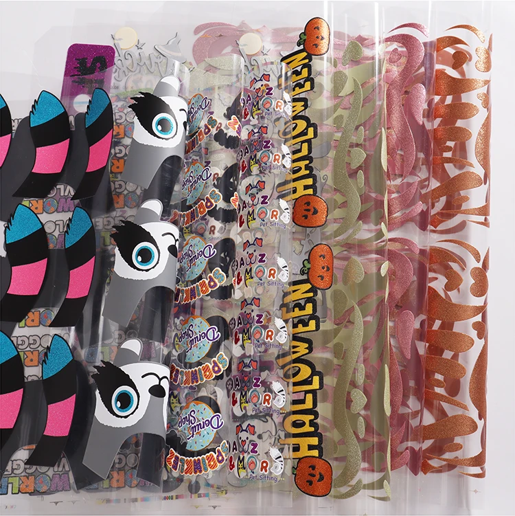 
Washable cuntom glitter heat vinyl design thermal transfer paper for tshirt 