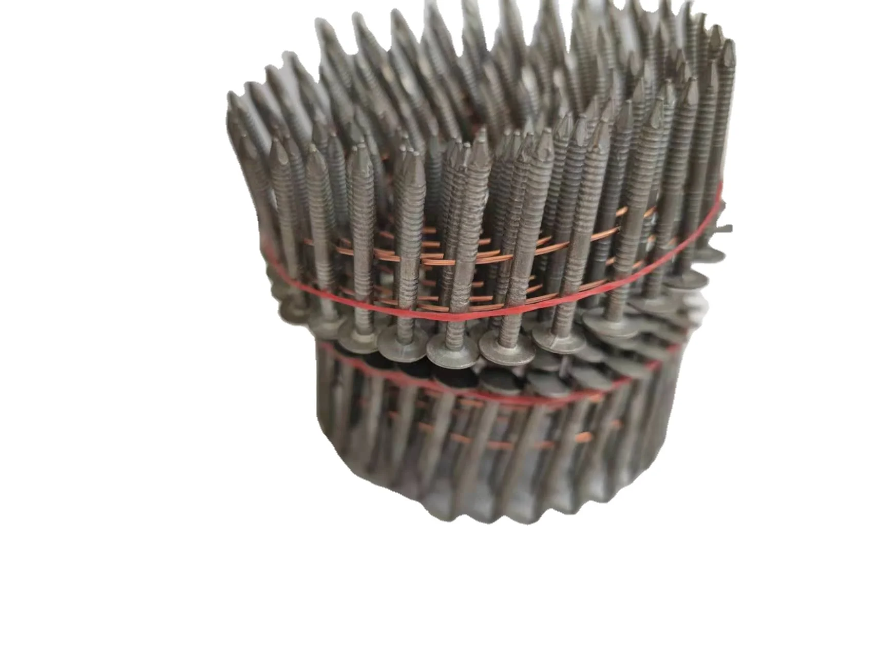 frame pallet coil nailshigh quality factory supply electro-galvanized plastic top umbrella roofing nails hot sale hot dipped