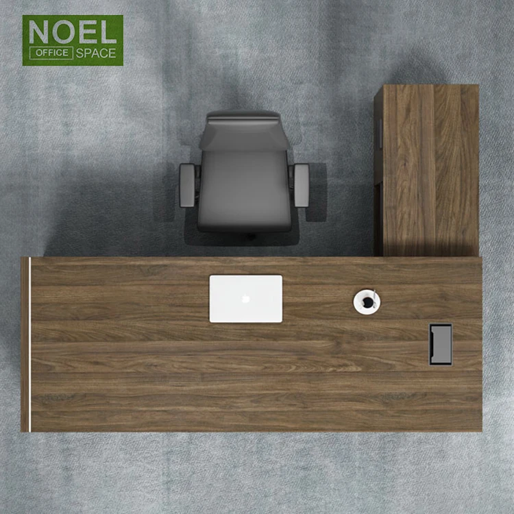 Modern L Shape home Office Desk Luxury High End Executive Office Desk And Chair Set Ceo Wooden Antique Office Table