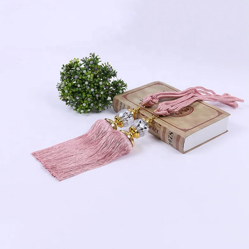 New Creative Multi-color Rich Crystal Ball Multi-style Household Curtains Bundled Straps Featured Crystal Ball New Curtain Stra