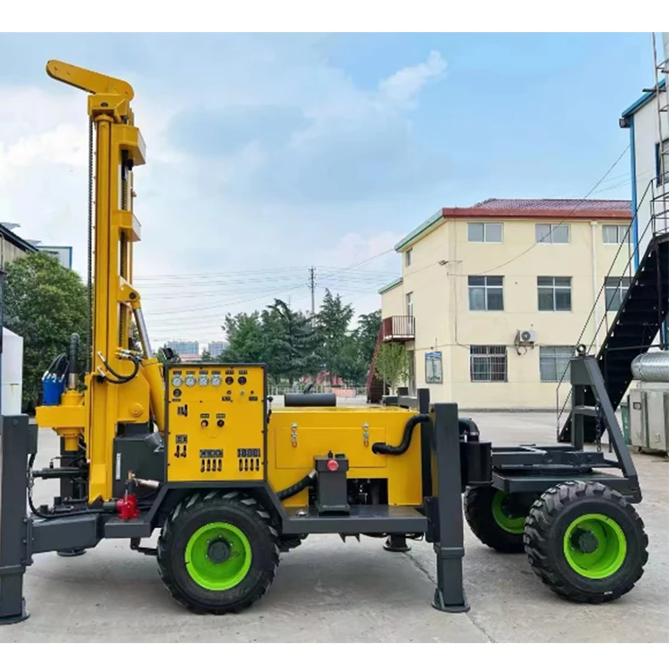 150m 200m tractor mounted water well drilling rig Geological Survey Drilling Machine