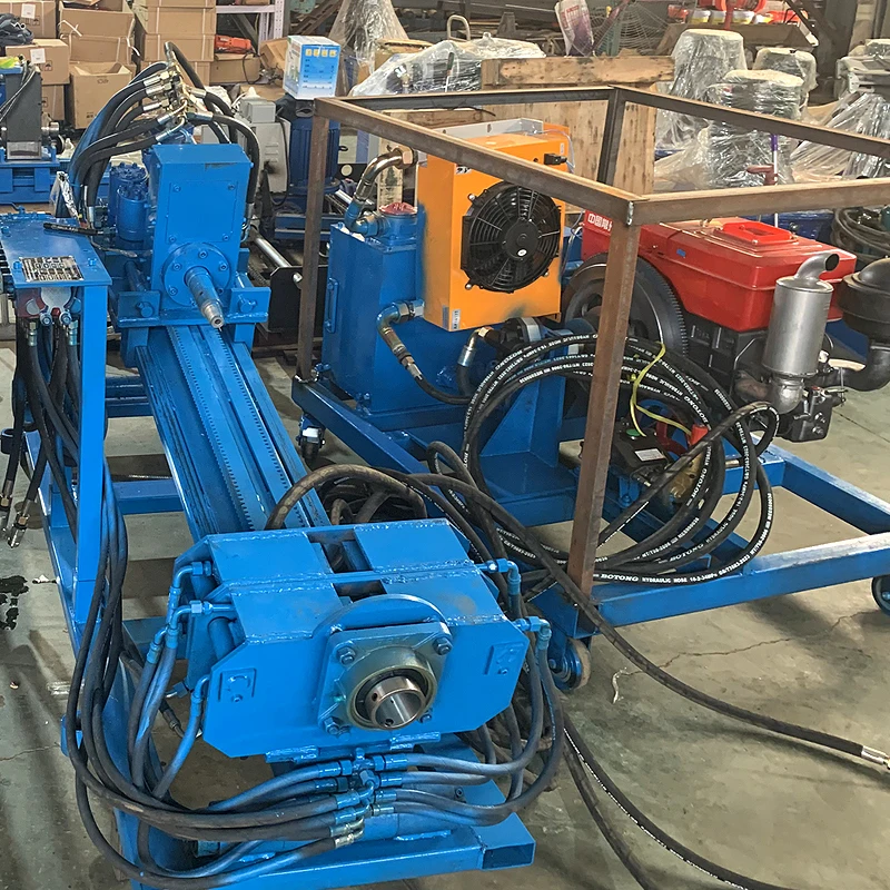 Trenchless Horizontal Directional Drilling Water Well Drilling Rig 100m hdd drilling machine for sale