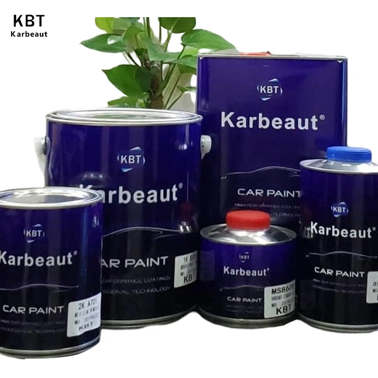 2K Acrylic Car Paint Bordeaux Red Topcoat Carpaint With Good Quality Competitive Price