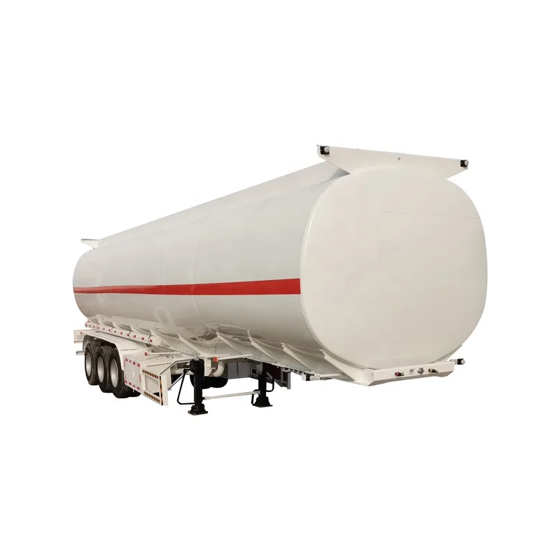 3 Axle Carbon Steel Aluminium Oil Diesel Transport Trailer