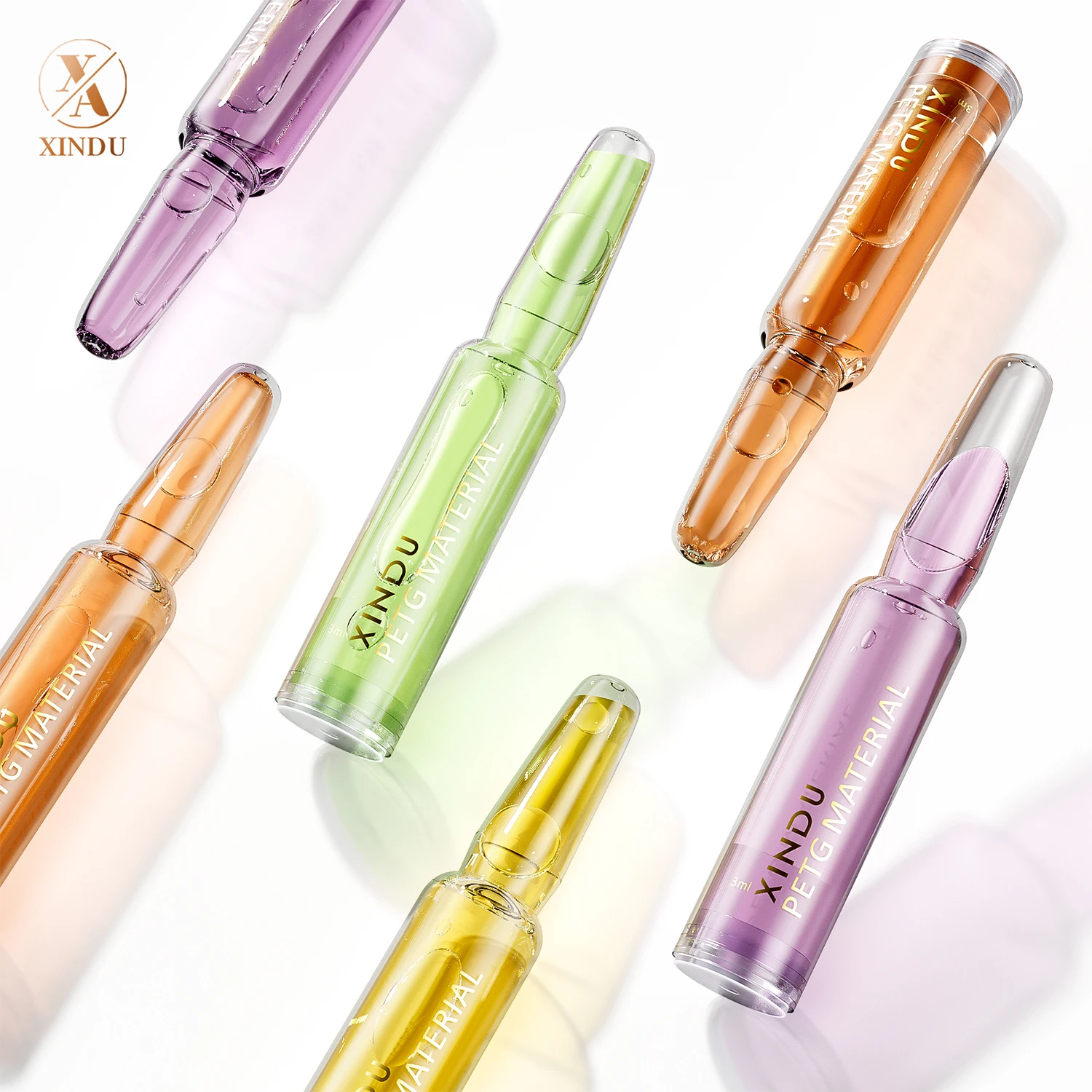 Ampoule Brightening Whitening Skin Care Face Ampoules bottle 3ml plastic pp skin whitening empty ampoules bottle