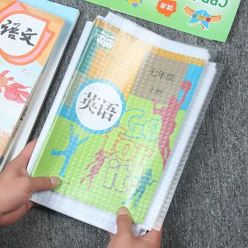 Hot Selling Plastic Clear Book Cover New Design A4 A5 Transparent PP Hard Book Cover