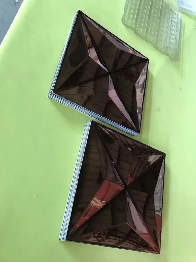 Nickel Finish 3D Wall Covering Wall Panel