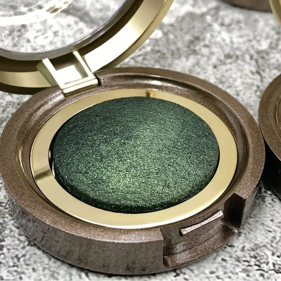 Smooth glitter eye lusso cream powder eye multicolored smudging pigment eye shadow powder pallet