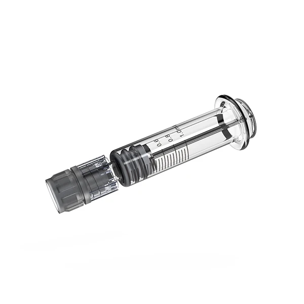 
Logo printing Pre-filled glass syringe thc distillate glass injection syringe 