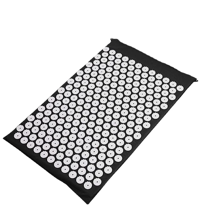Ecofriendly Natural Linen Acupressure Health Mat And Pillow Set Pain Relief Acupuncture Yoga Mat