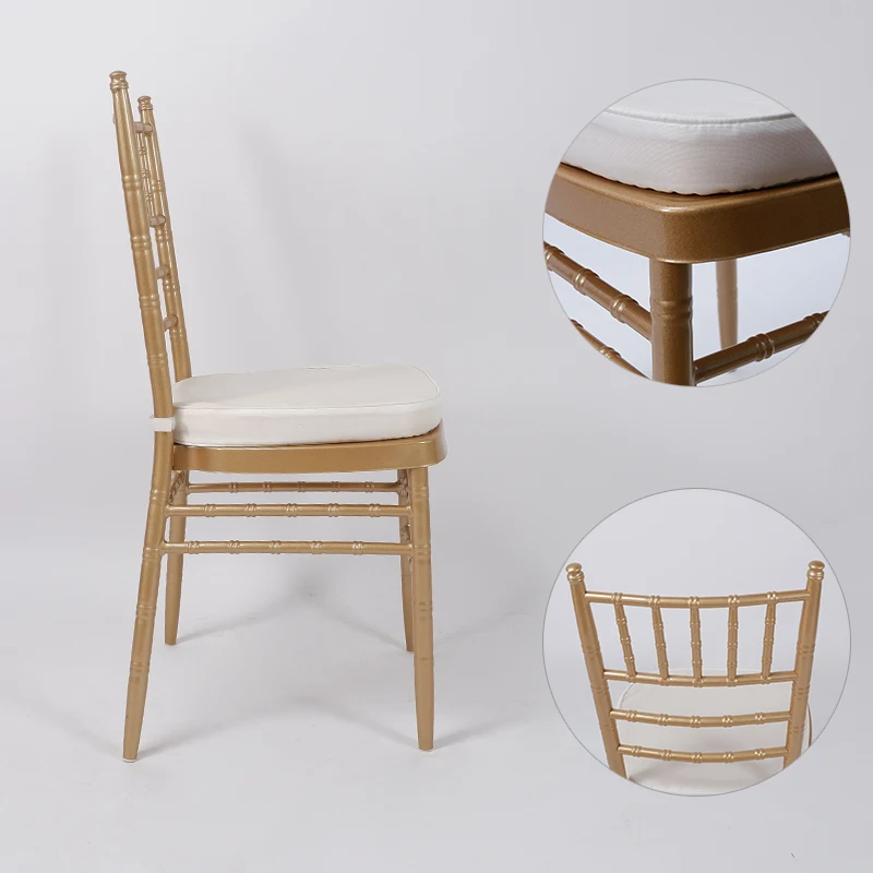 Коммерческий золотой стул chiavari