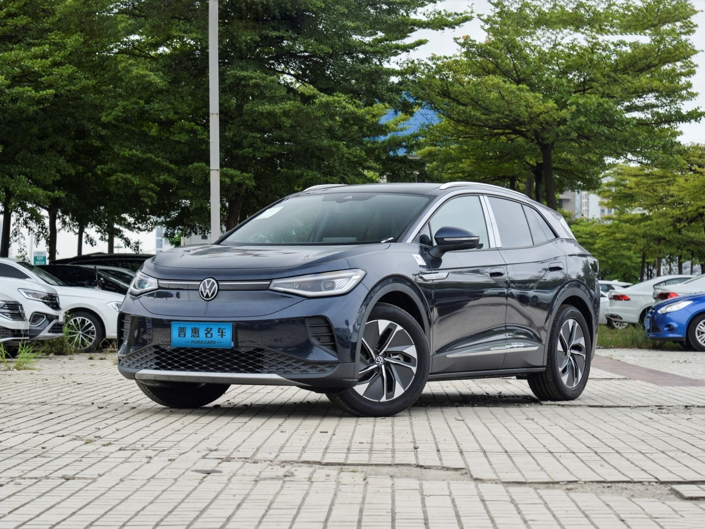 2024 Лидер продаж электрический внедорожник id.4 crozz volkswagen id4 чистый + высокоскоростной Электрический автомобиль 5 мест pro