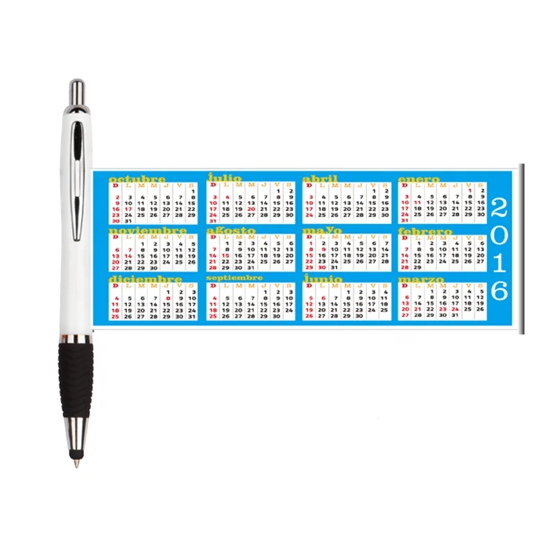 3in1 Promotional Pen custom logo pull out Banner ball pen Stylus Ballpoint Pen