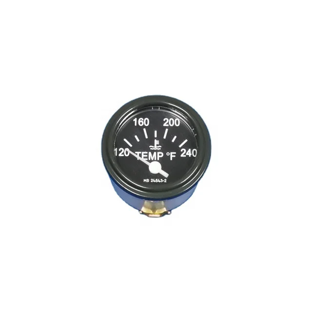 TEMPERATURE GAUGE INSTRUMENT 24V 120 - 240 F for for HMMWV humvee military truck MS24543 - 2 6685009362139