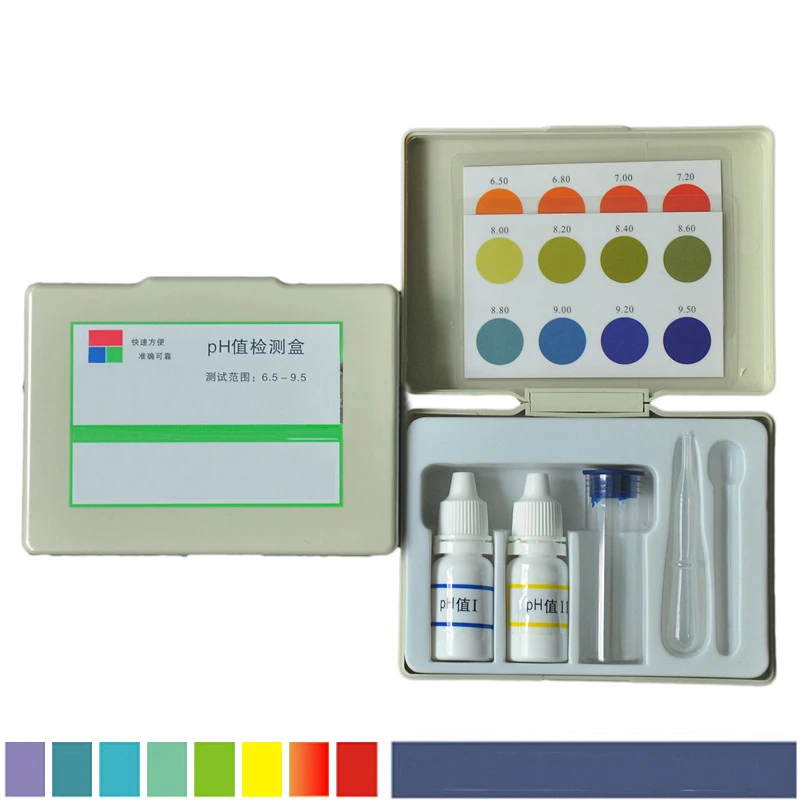 Набор для тестирования рН аквакультуры набор быстрого