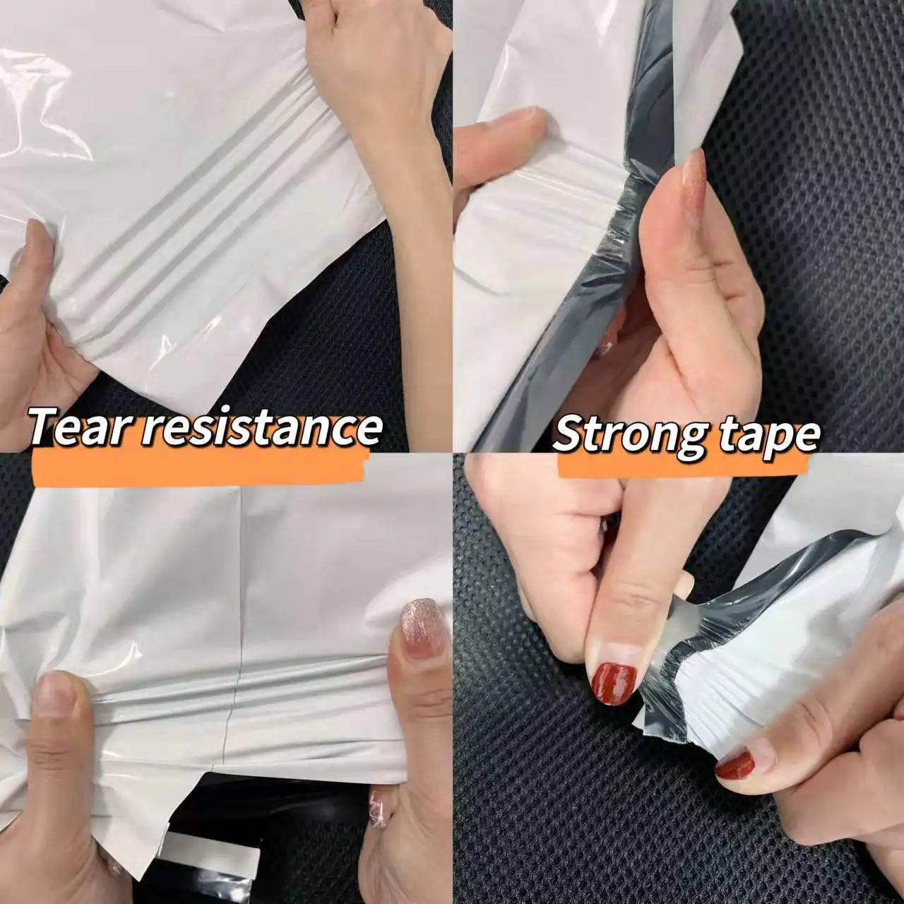 Tear Proof Apparel Packaging Custom Logo Printed Plastic Poly Bags Mailer Mailers Mailing Bag For Shipping Clothing Clothes