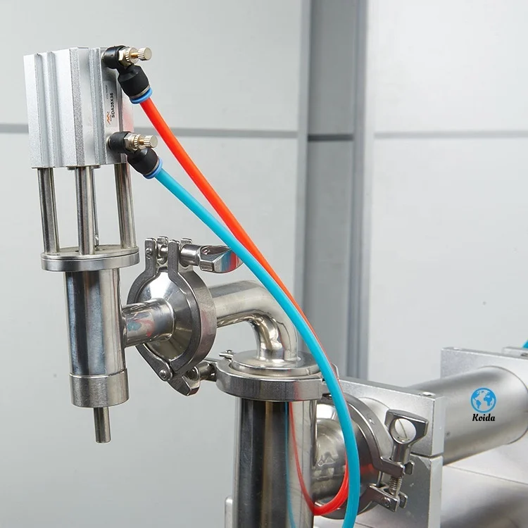 Single head semi-automatic vertical pneumatic filling machine