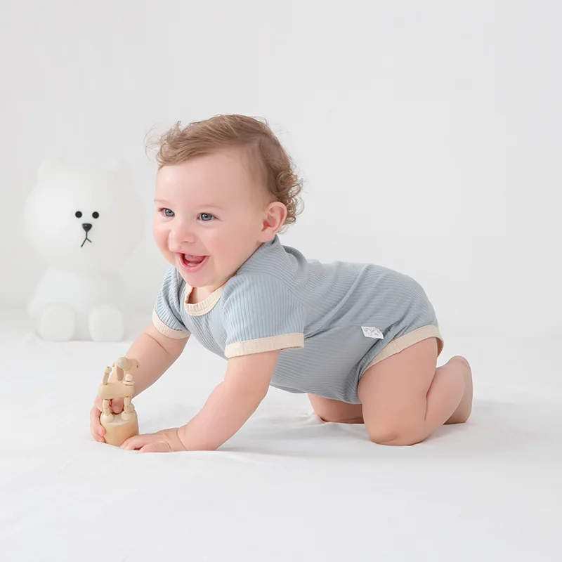 100% Cotton summer baby clothes Newborn Infant Onesie Rompers Pajamas for Baby Boys Girls