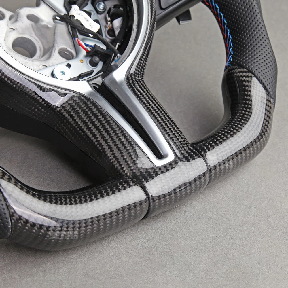 Custom Carbon Fiber Steering Wheel For BMW E30 E46 E28 E34 E39 E60 E61 E70 E71 E72 E81 E82 E84 E87 E88 E90 E91 E92 E93
