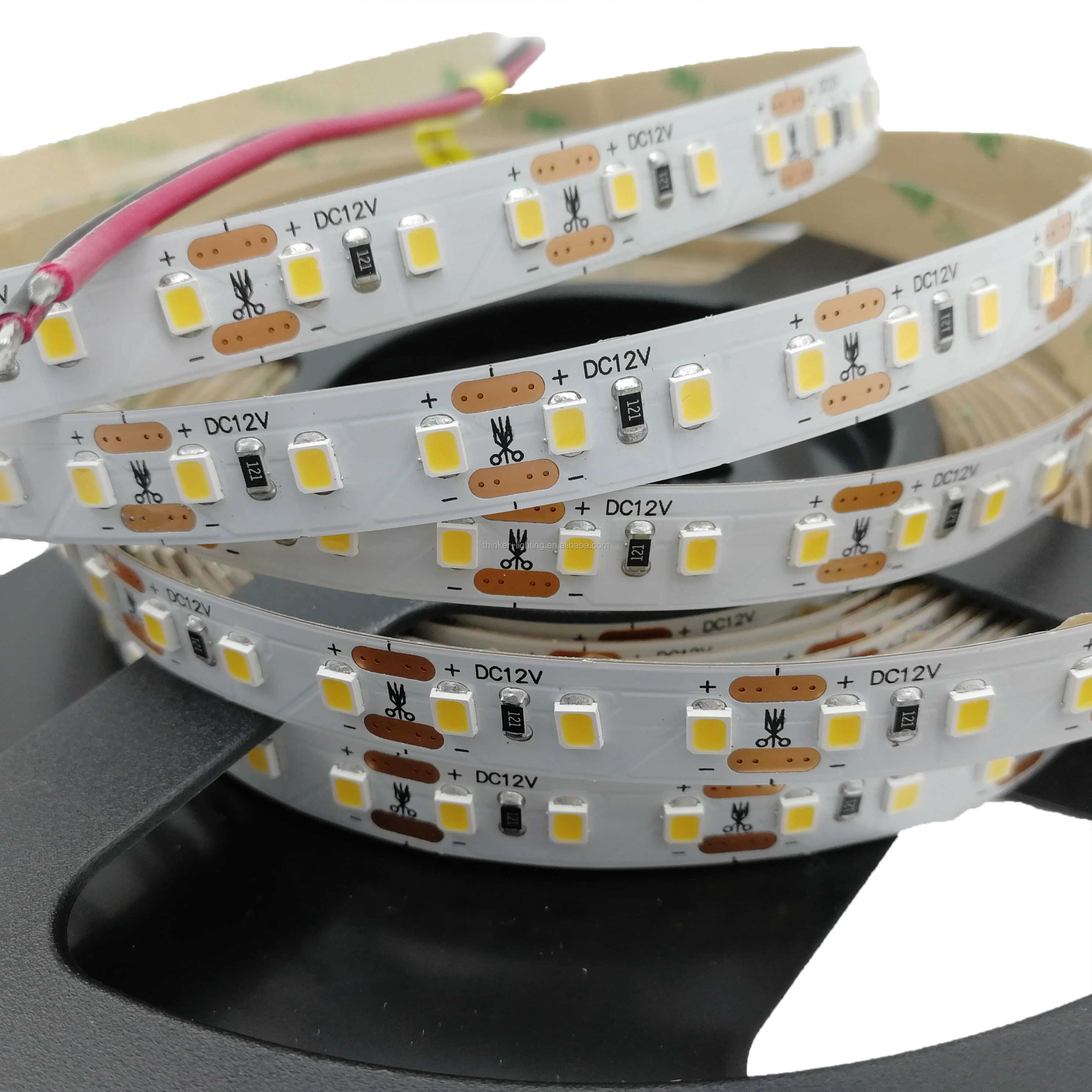 24 Volt 2835 Flexible LED Strip Lighting 120leds per Meter 4000K 5M IP20 High Density LED Light Strip