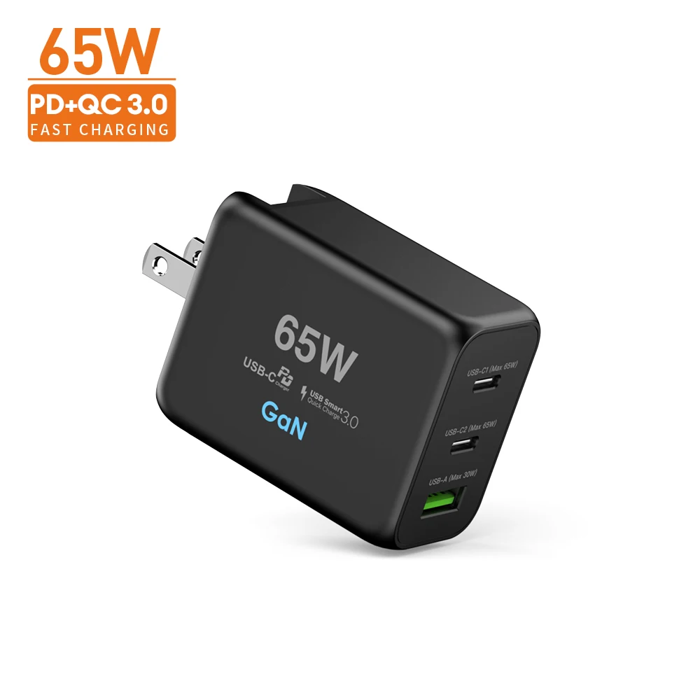 Best selling products 2022 usb c adapter 65w type c laptop charger for samsung charger fast charger iphone 12 13 lightning 20w