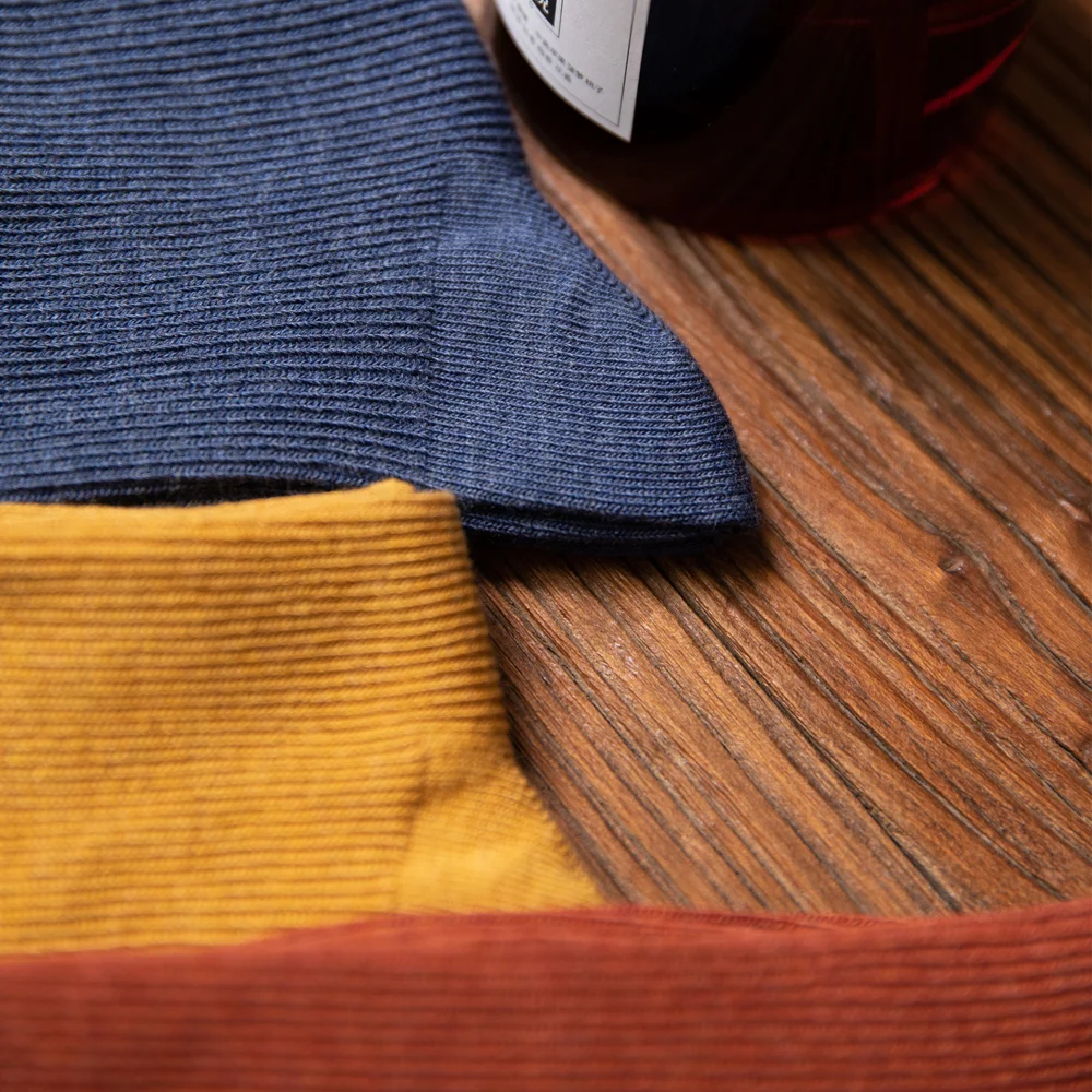 Wholesale 2021 Fashion High Quality Women Comfy Cotton Ribbed Crew Socks