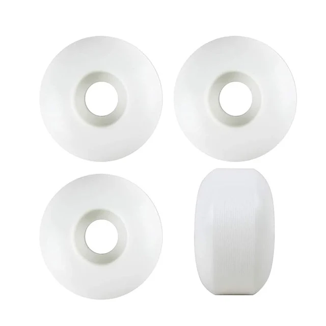 Pro wholesale PU casting Skate wheel in conical shape 52/53/54 mm blank custom skateboard wheels