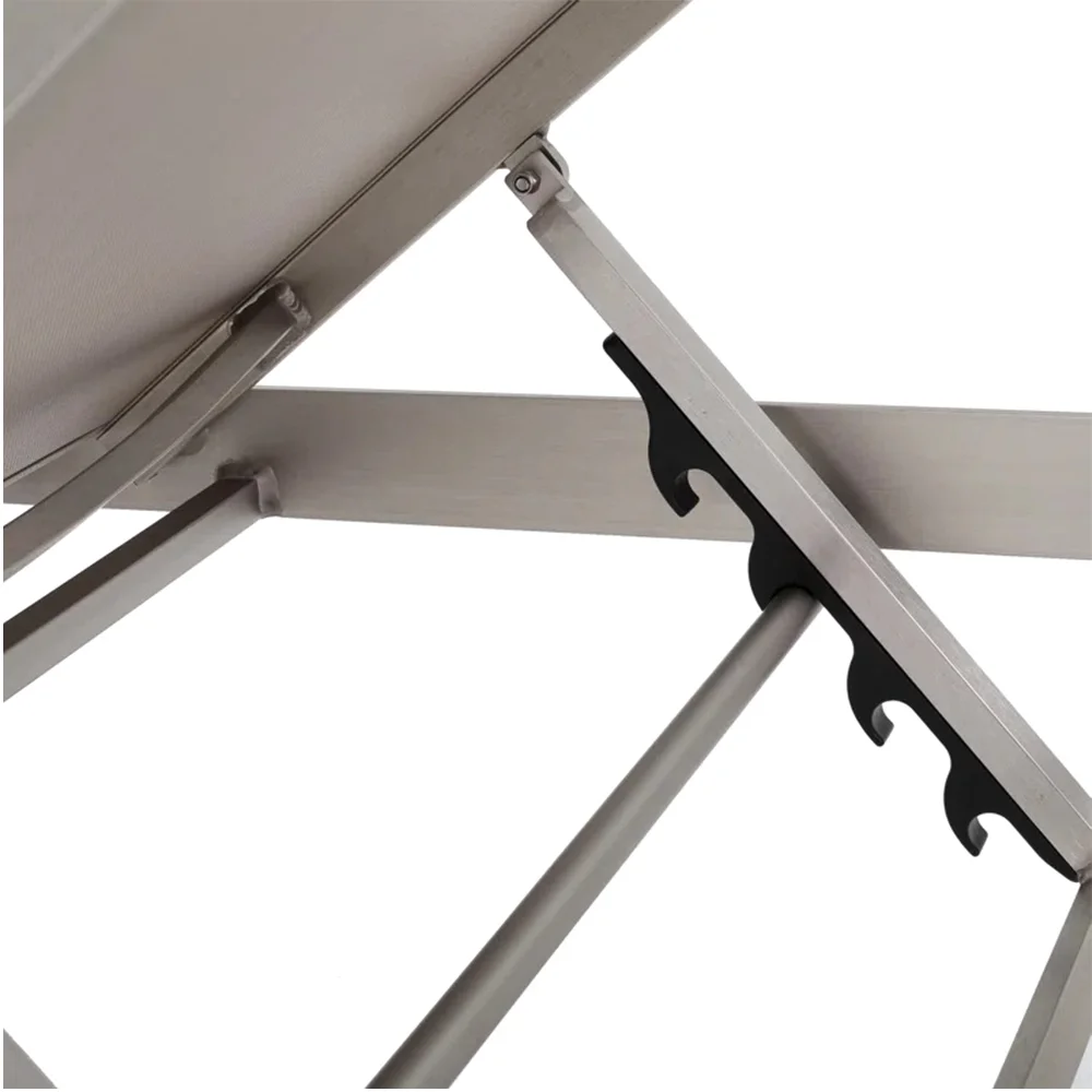 hot seller aluminum garden lounger chaise longue pool chaise longue sun loungers luxury swimming pool patio furniture set