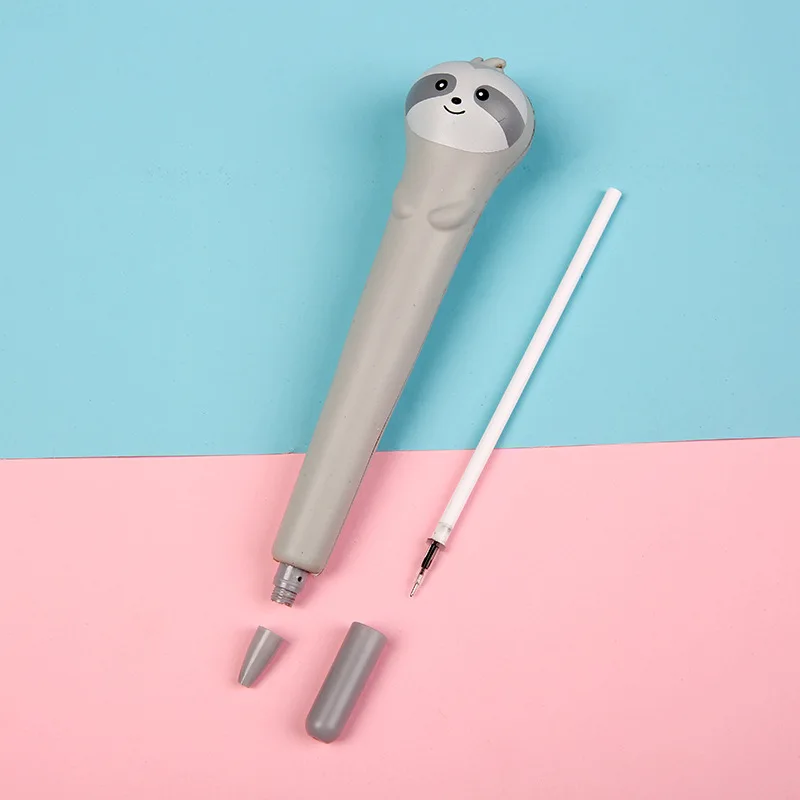 Красочная кавайная офисная Канцелярия подарок ручка Радужный цвет тело мультфильм Русалка хвост гелевые чернила для детей