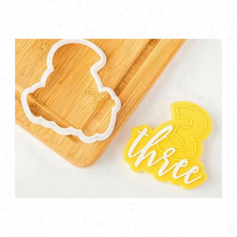 Cutter Cake Cutters Set Stamp Plastic Tools Machine Fondant Molds Embossing Decoration Chocolate Metal Stainless 16 Cookie Mold