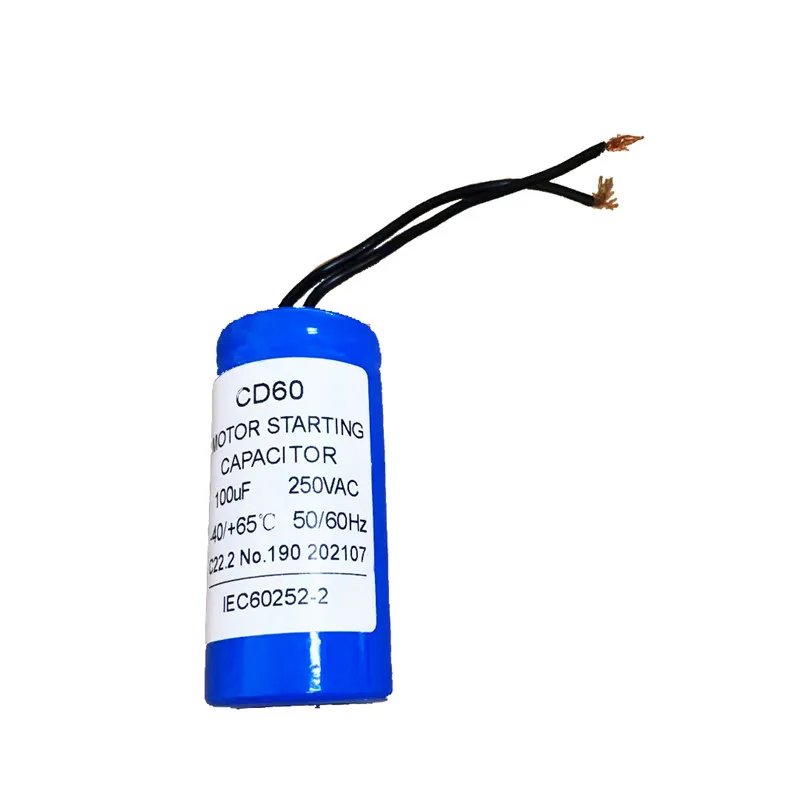 HVAC parts compressor CD60 starter Capacitor 450VAC 50/60HZ Standard ac capacitor