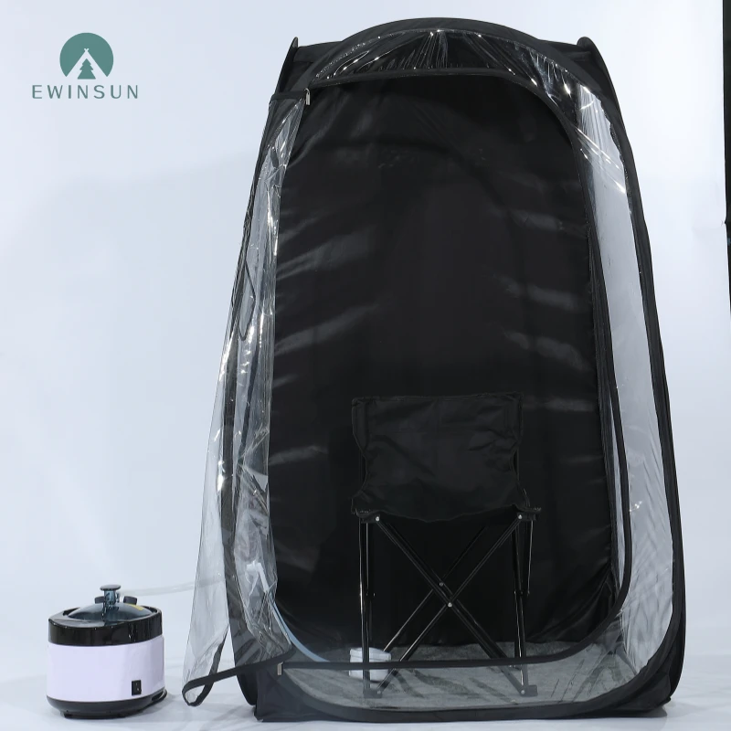 Wholesale quick opening foldable portable whole body steam sauna tent spa sauna for adult