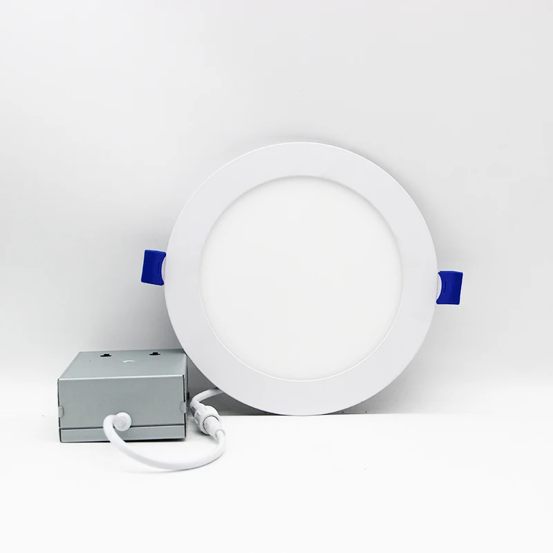 ETL 1cct 3cct 5cct light led panel ceiling panels lights led light downlight with junction box