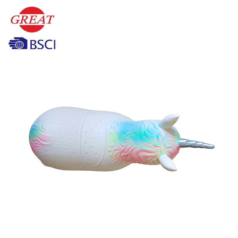 Wholesale Inflatable Animate Jumping Rainbow Unicorn Bouncer Seat
