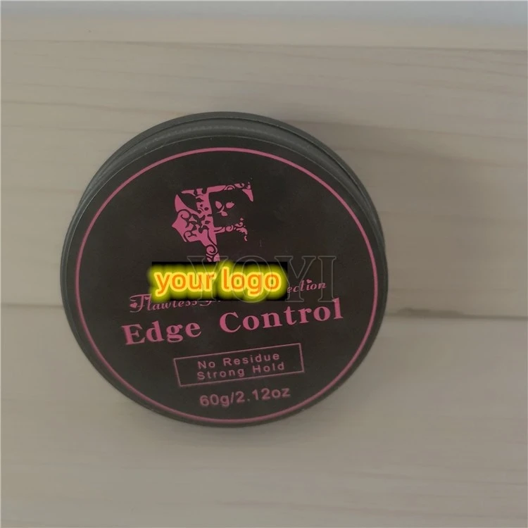 Natural Control Broken Hair Styling Fixative Finishing Gel No White Residue Shine and Smooth Edge Control for Hair