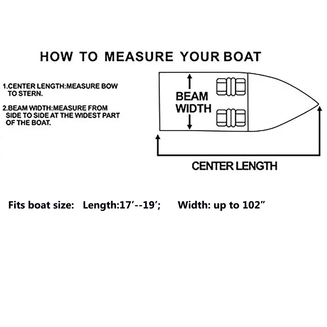 Чехол для лодки со шлейфом, сверхпрочные водонепроницаемые чехлы из Оксфордского полиэстера с защитой от УФ излучения для лодок с басами