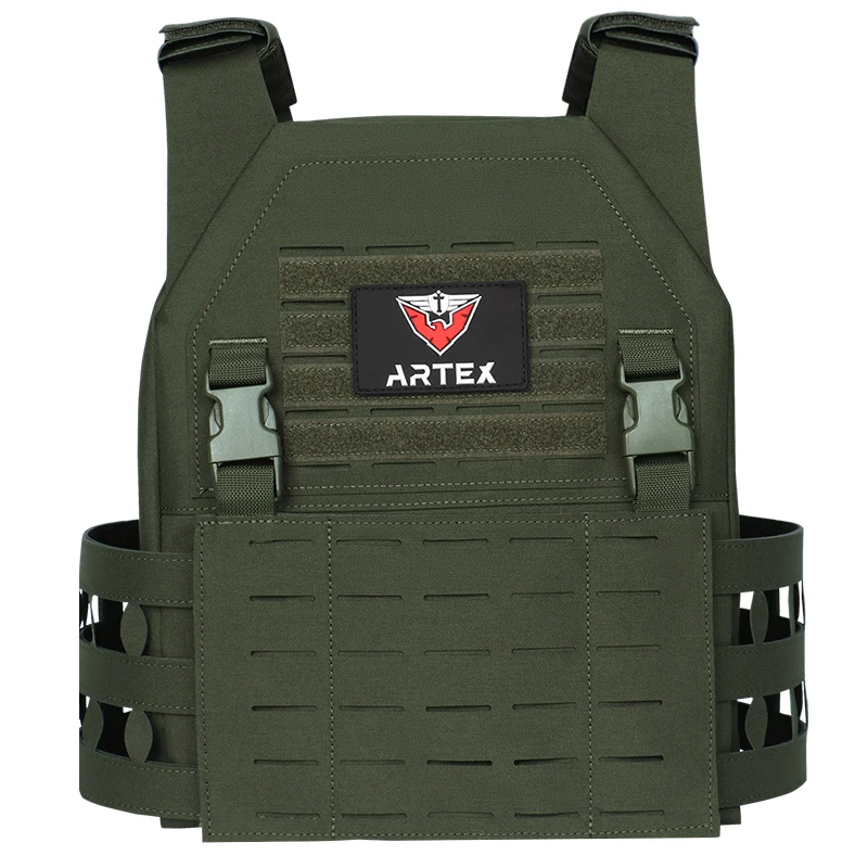 Top Sale 500D nylon tactical vests light weight tactical armor vest with molle system Camo quick release vest plate carrier