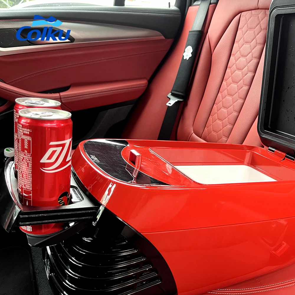 Colku 8L Auto Electronics freezer cooler 12V portable compressor refrigerator mini SUV car console armrest fridge