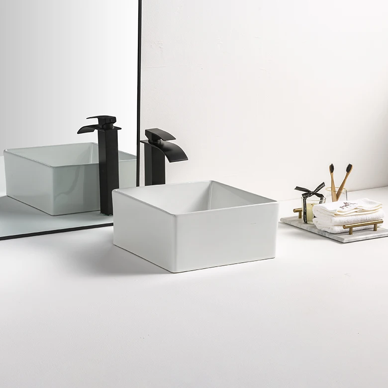 Modern Bathroom Small Ideas Ceramic Hand Wash Basin Table Top Mini Art Basin Bathroom Sink In Inches