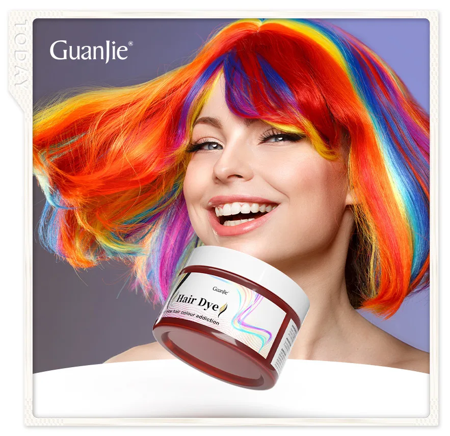 Colors Hair Wax Temporary Instant unisex Natural Washable Moisturizing Modelling Fashion Colorful Hair Color Wax