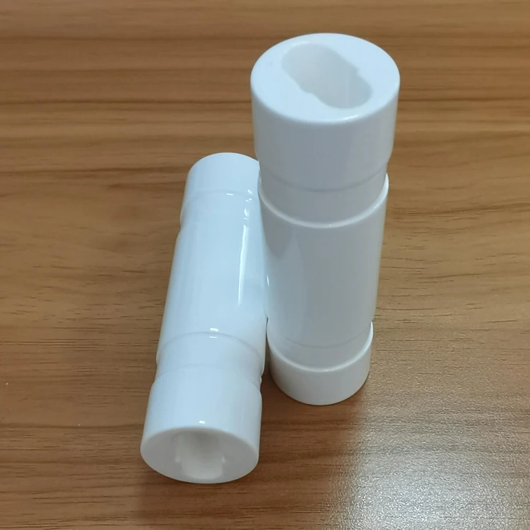 99% Alumina Round Ceramic Laser Cavity Reflector for Single Rod Single Lamp