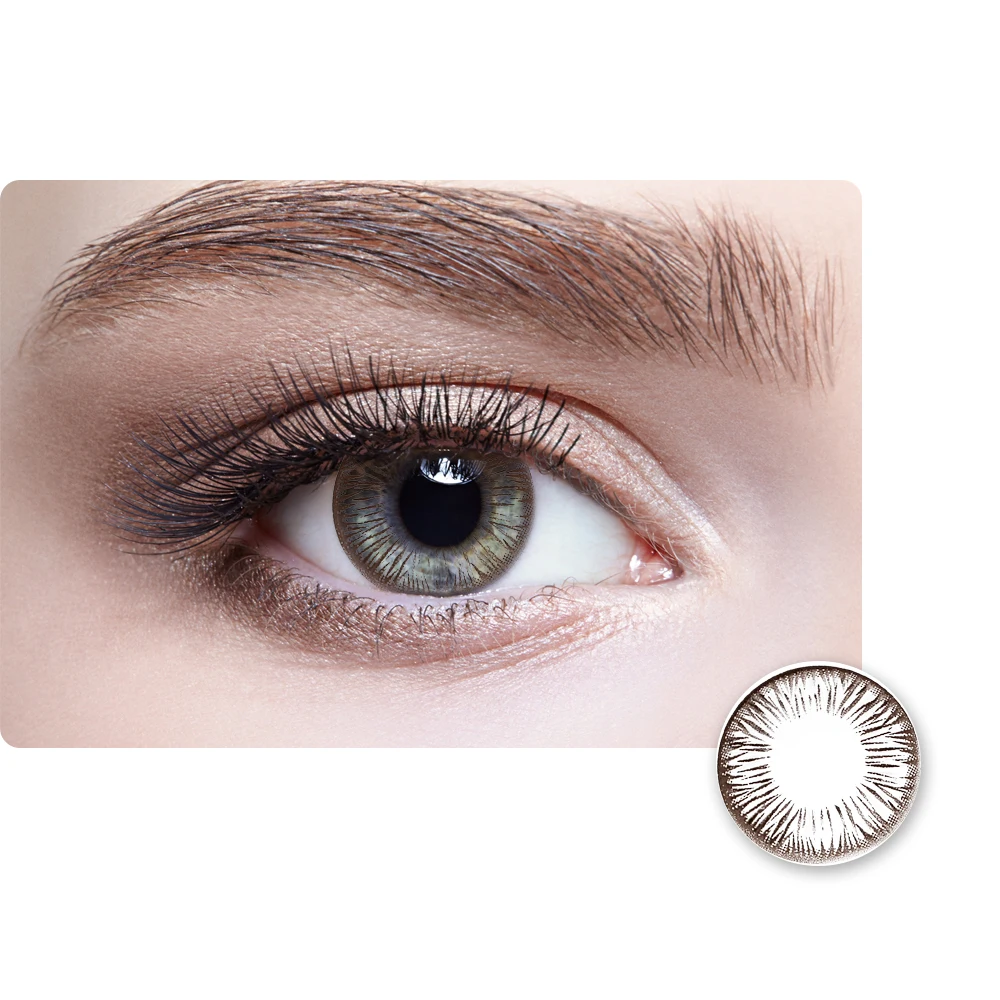Soft natural color contact lenses cosmetics wholesale diameter 14.5mm cheap color contact lenses