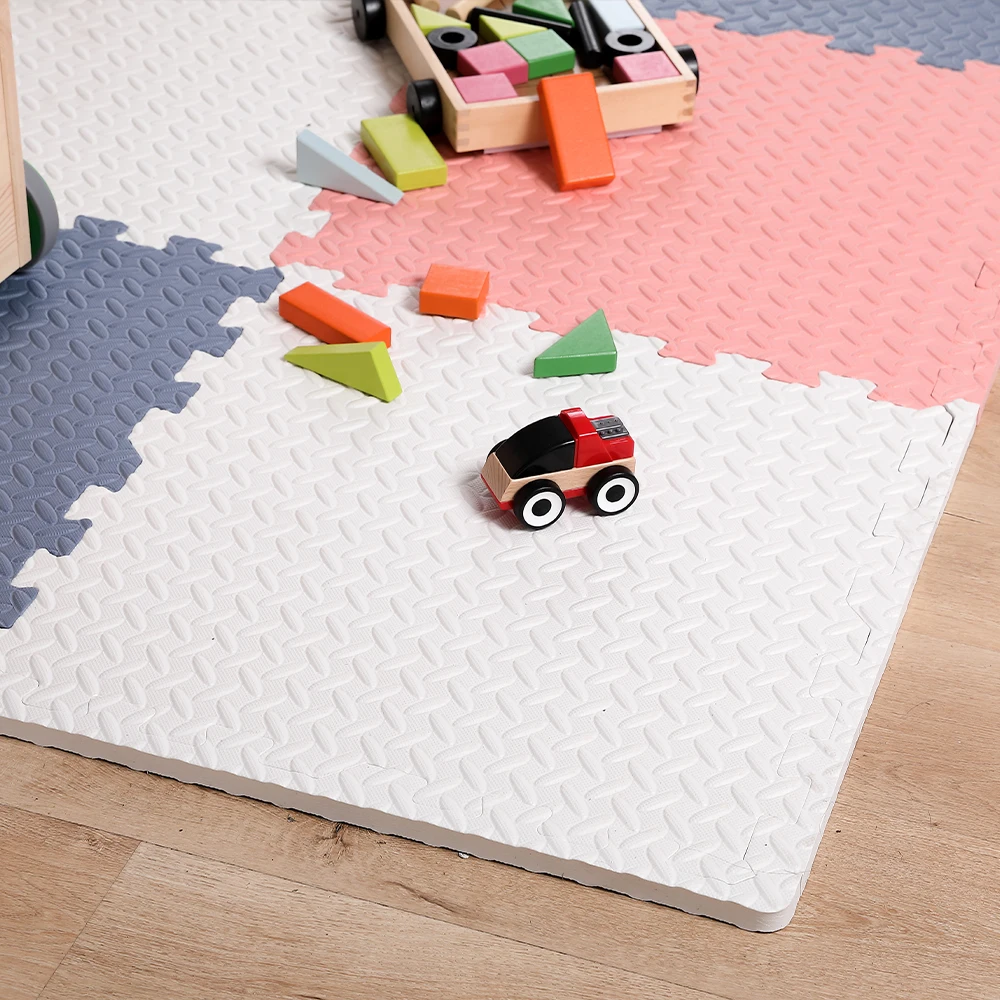 30cm 60cm thickness 1.2cm waterproof baby play floor Interlocking tatami eva foam puzzle mat for kids soft eva